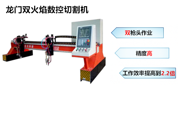 龍門式雙火焰切割機